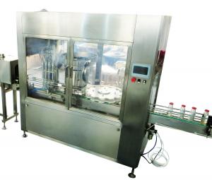 China Automatic Glass Bottle 415V Liquid Filling Capping Machine Vodka Wine Linear Flow wholesale