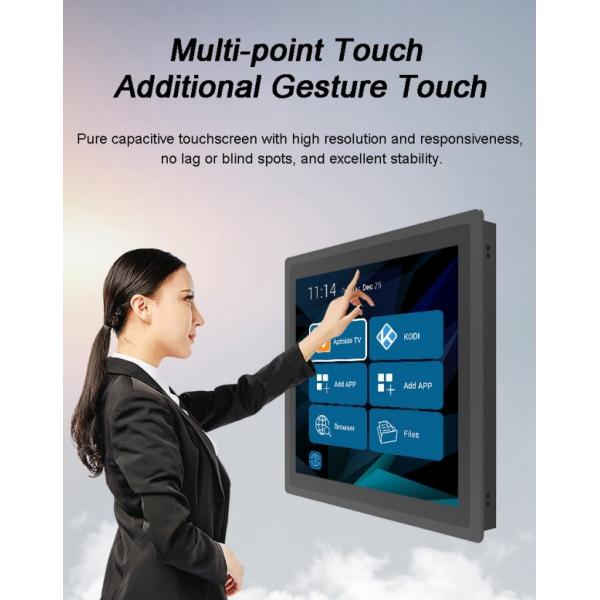 OEM Outdoor Wide-temperature Embedded Industrial Computers 21.5 Inch 1920x1080 TFT IP65 Waterproof All in One Computers Touch Panel