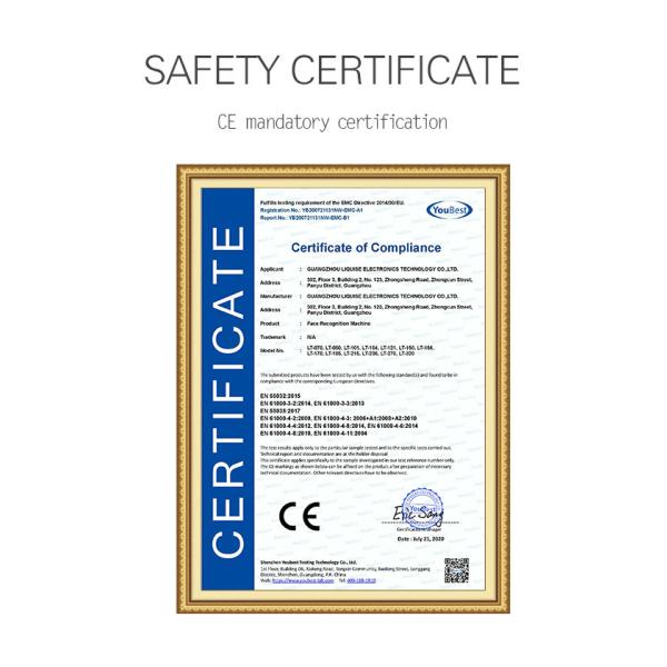 Digital Non Contact Face Recognition Temperature Scanner Infrared Thermometer