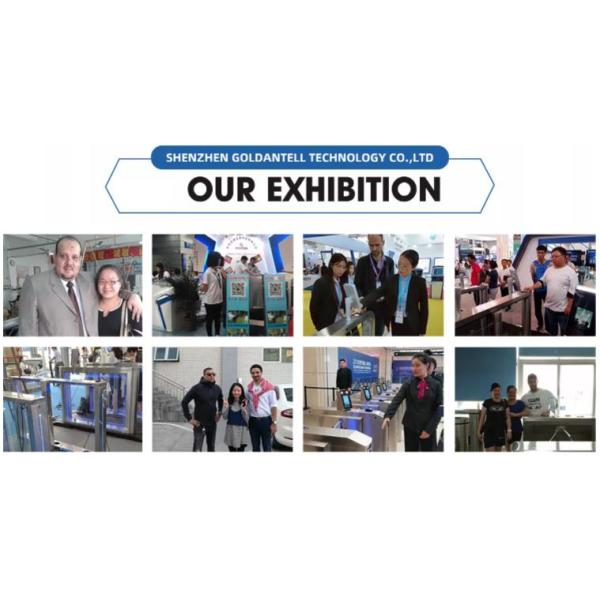 Smart Biometric Face Recognition Turnstile with RS485 TCP/IP Communication and 1-2 Year Warranty