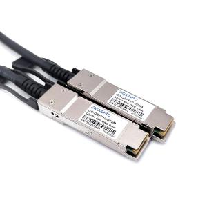 China 40Gbps QSFP AOC Cable 1m High Data Rate and Consumption wholesale