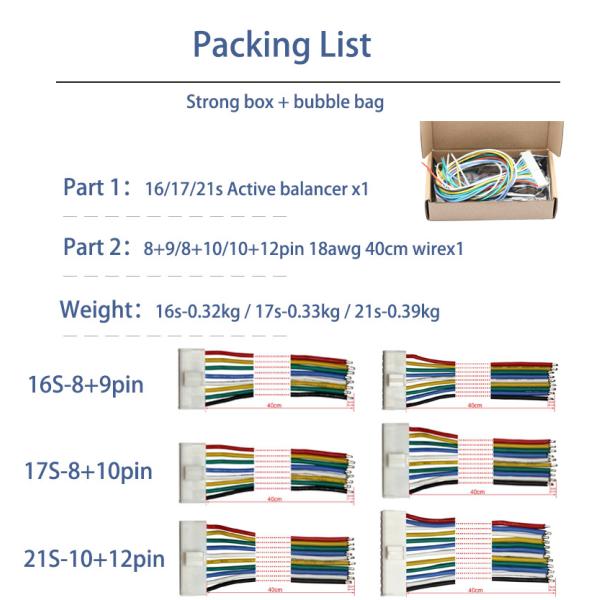 48V BMS Lto Lithium Lifepo4 Active Balancer 12s 13s 14s 15s 16s 5A For Energy Storage