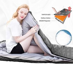 Graphene Electric Heater Appliances Sleeping Bag Waterproof Nylon Material ODM