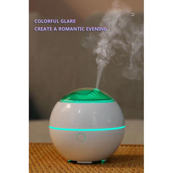 100ML Plastic Aroma Diffuser 7 Color Lights Portable Mini USB Mountain View Diffuser