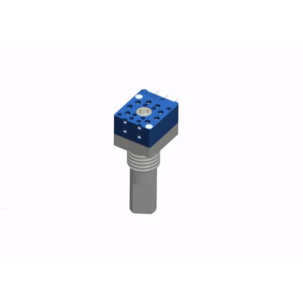 Sealed Metal Shaft Absolute Rotary Encoder Dual Unit For Interphone Walkie Talkie