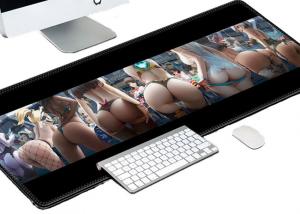 China Large Gaming Mouse Pad 800x400x3MM Customized Photo Polyester For Computer wholesale