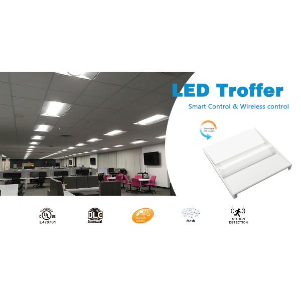 High Lumen Led Troffer Light Dimmable 2x2 Led Troffer 3000k