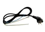 Customized Colour / Length Ccc Power Cord 10a 250v With 3 Prong Plug