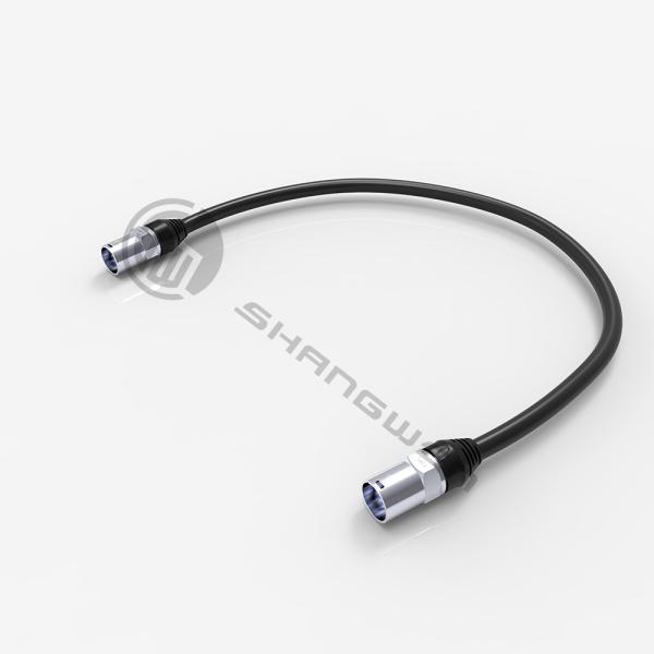 IP65 Waterproof Female RJ45 Connector Ethernet Network Cat5e Coupler Adapter for Power Connection in Outdoor Environments