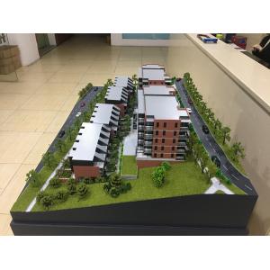 China Acrylic Material Exhibition 3D Model Plywood Packing With Landscape wholesale