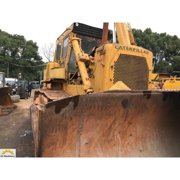 D8K Enclosed Cabin Old CAT Dozers , Strong Second Hand Dozer 31T Weight