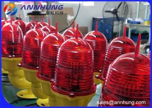 China LED Single Aircraft Warning Light On Towers Aluminum Alloy Steady Burning wholesale