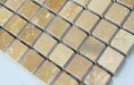 Square Pattern Kitchen Backsplash Wall Tile , Stone Kitchen Backsplash Subway