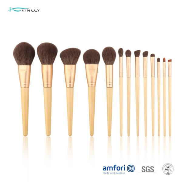 Quality ISO9001 Natural Hair Angular Blush Makeup Tool Kit for sale