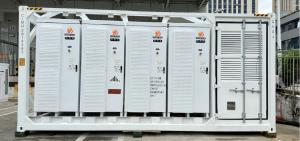 China Self Contained Modular Container Battery Storage Pack 20ft Remote Monitoring Control wholesale