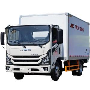 China Jianglin 129 Horsepower 4x2 4.02 Meters Refrigerated Truck wholesale