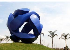 China Giant Painted Stainless Steel Metal Outdoor Sculpture For Public on sale