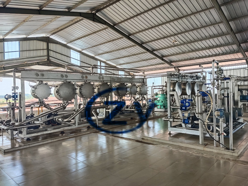 Large Capacity Belt Press Fiber Dewatering Machine 4t / H Weight 4500kg