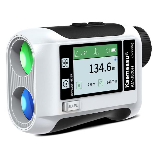 Quality J800m Handheld Laser Measuring Device  Distance Area Pythagoras Intelligent Golf Telescope for sale