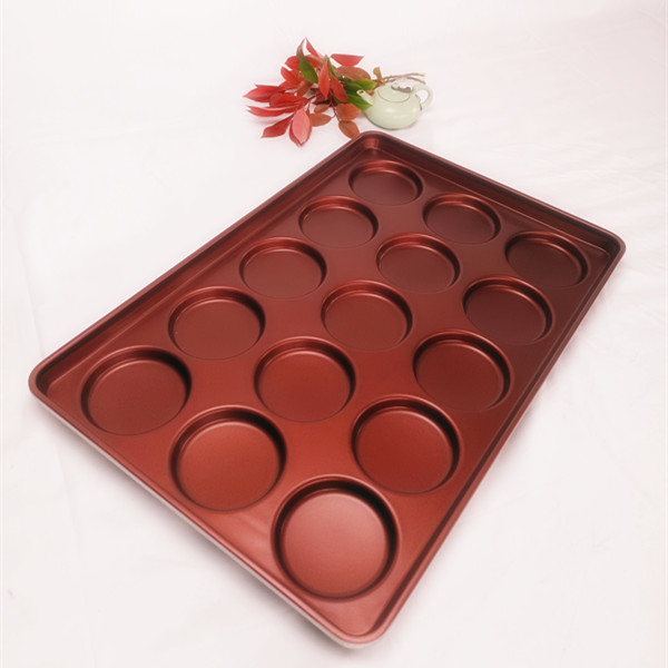 4" Square / Round Aluminum Hamburger Bun Mold