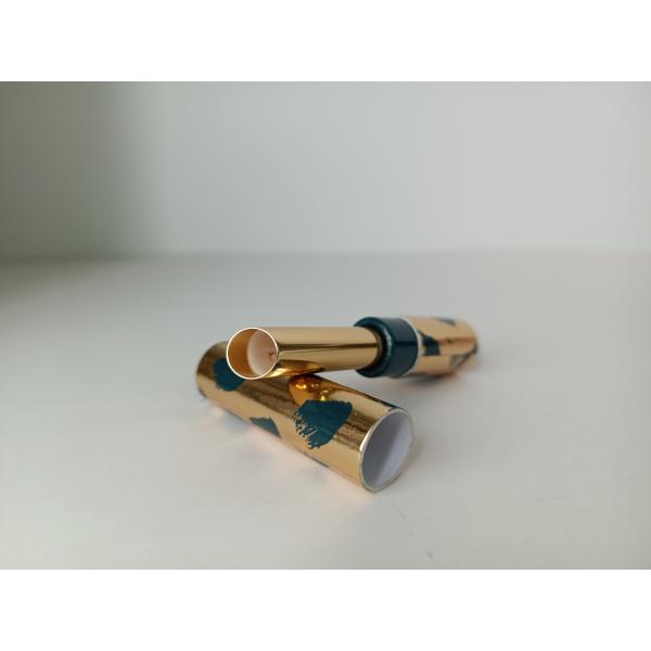 C2S Cardboard Lipstick Tube Empty Lip Balm Containers Hot Stamping Spot UV