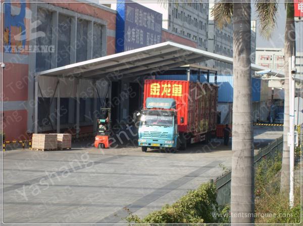 Quality Heat Resistant A Frame Tent Clear Span Marquee Rain Canopy For Loading Platforms for sale