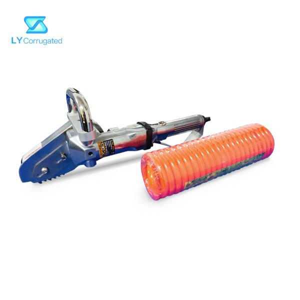 Portable Corrugated Cardboard Cutting Machine Waste Stripping 0.8Mpa Pressure