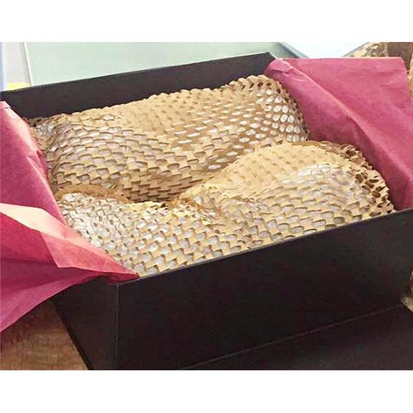 80gsm 90gsm Brown Honeycomb Stretch Wrapping Paper For Express Packaging 80gsm 90gsm Brown Honeycomb Stretch Wrapping Paper For Express Packaging