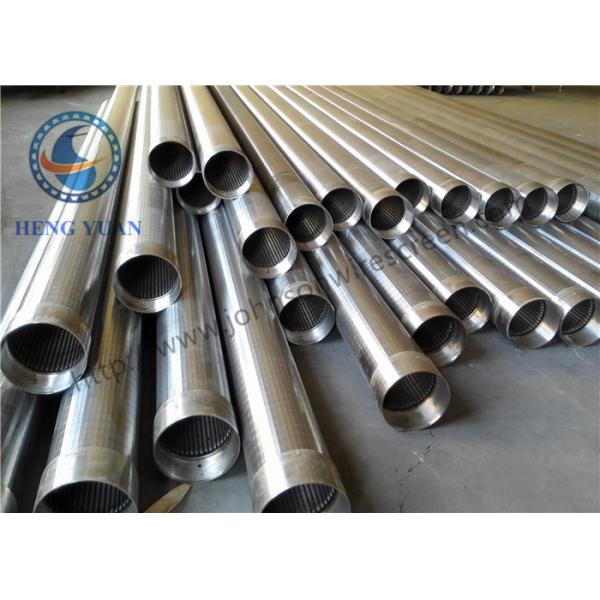 High Strength Johnson Vee Wire Screen 205 / 304 / 304L / 316L Grade