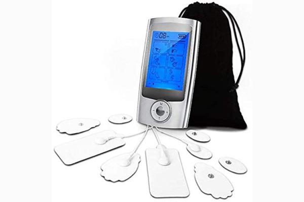 Quality QS-TECH tens ems unit machine Electronic Pulse Massager Machine Multi Mode Device for Pain Relief Therapy for sale