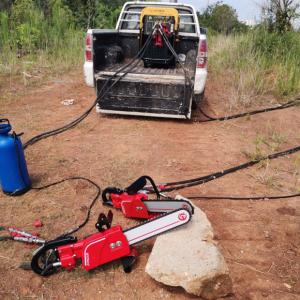 China Lightweight Hydraulic Chain Saw Stone Stone Cutting Chainsaw 5200 Manual on sale