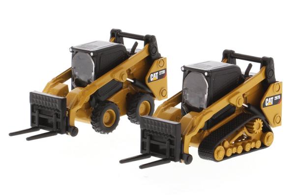 Quality CAT 272D2 292D2 Skid Steer Loader Diecast Model 1/64 Scale Alloy for sale