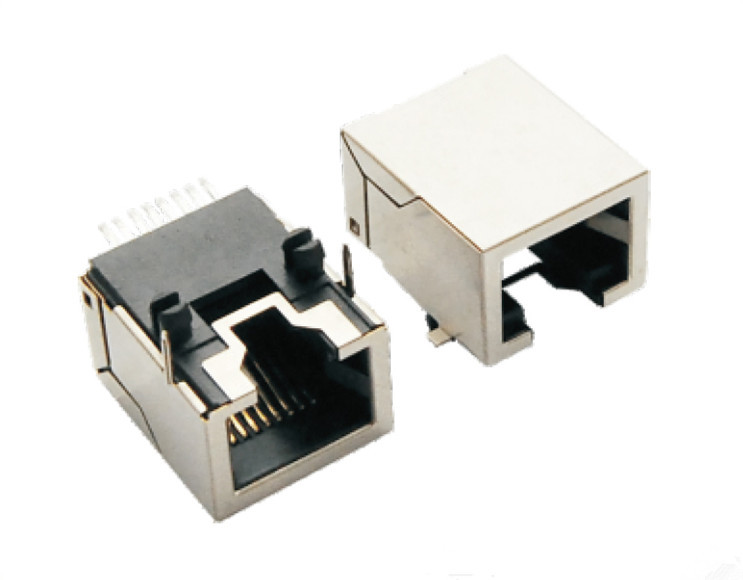 China RJ45 Modular Jack,Shielded, THT,Reflow Soldering wholesale