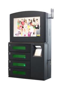 China Bars And Restaurants Cell Phone Lockers , Wall Mounted Cell Phone Charging Station wholesale