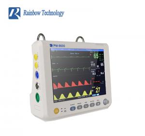 China Hospital Medical Ambulance Multiparameter Patient Monitor Pathological Analysis 8In on sale