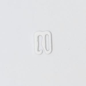 China Nylon Coated 10mm Bra Strap Hook Adjuster Good Hardness wholesale