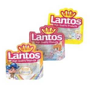 China OEM Custom Special Shape 3 Side Seal  Packing Pouch Drink Packaging Plastic Bag for marshmallow on sale