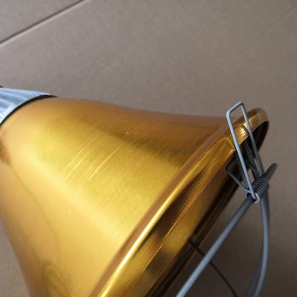 Pig Farm Aluminum Farrowing Pen Lampshade 21.5cm dia For Piglets Heating