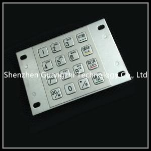 China Metal Atm Pin Keypad , Input Type Password Numeric Keyboard For Kiosk wholesale