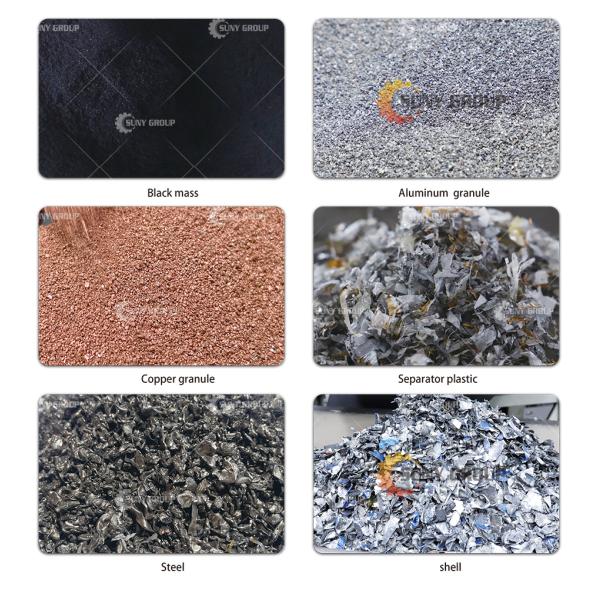 Electric Power Fuel Pollution Free Lithium-ion Battery Recycle Plant with High Recovery Rate