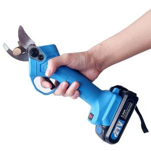 China Wireless Electric Pruning Shears Battery Rechargeable Secateurs Garden Tool wholesale