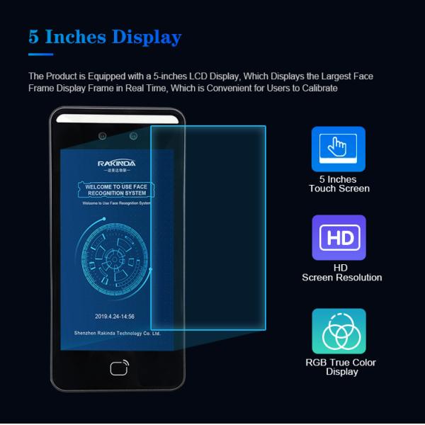 F1 2MP Smat Face Recognition Device With Wifi Wiegand Relay API SDK