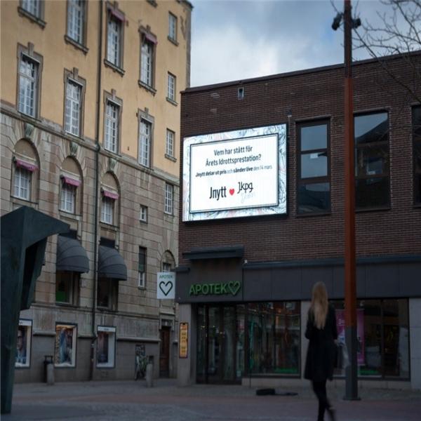 P8mm P10mm Outdoor LED Advertising Display with high contrast