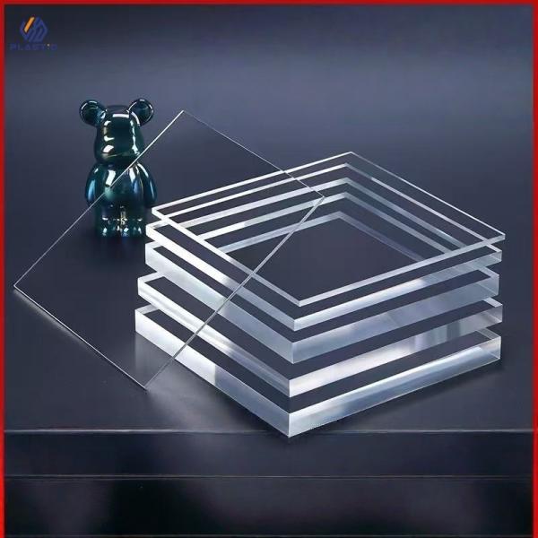 1250x2450mm Clear Acrylic Sheet High Glossy Finish Cast Production Process