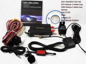 Tk103b+ GPRS GSM Vehicle Car GPS Tracker Remote Control Real-Time Track SOS Geo-fence