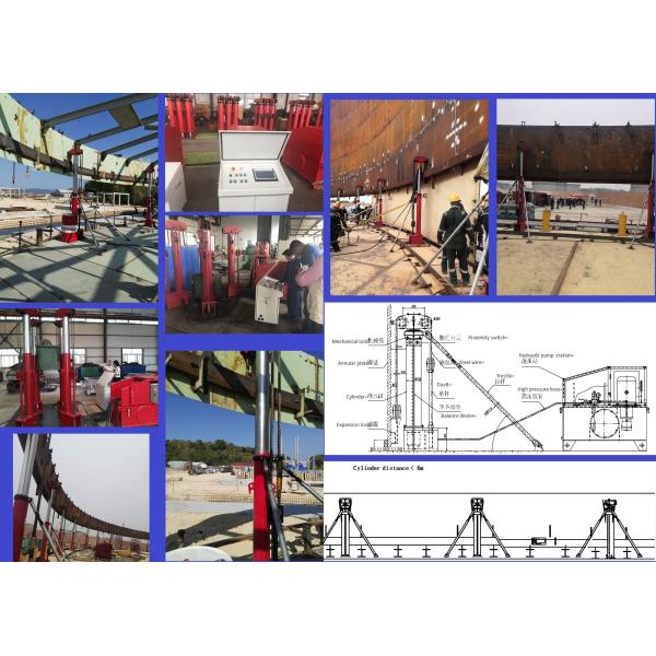 Advanced Hydraulic Jacking System for Tank Construction
