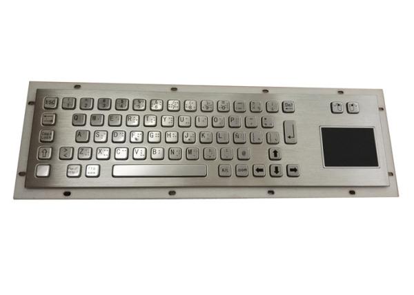 Quality PS2 150mA IP65 Industrial Keyboard And Mouse With Braille Dots for sale