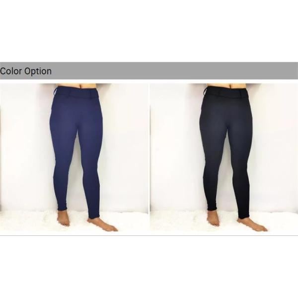 Women'S Equestrian Horse Riding Pants Silicone Black Knee Anti Pilling