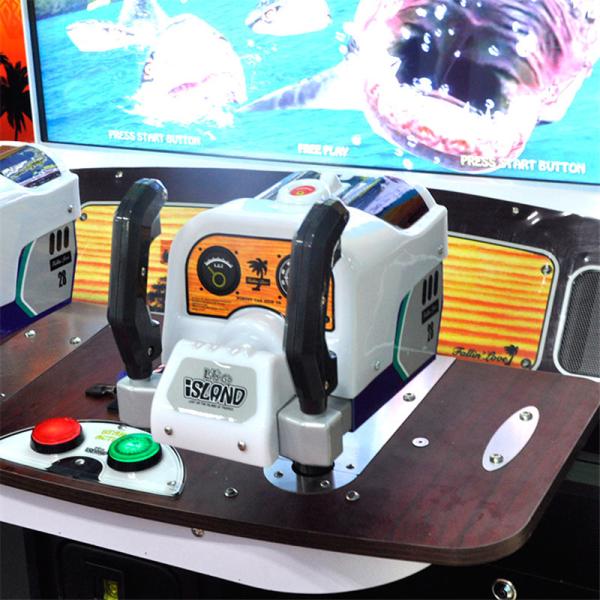 43 Inches Lcd Game Shooting Arcade Machine With Dynamic Motion Seat