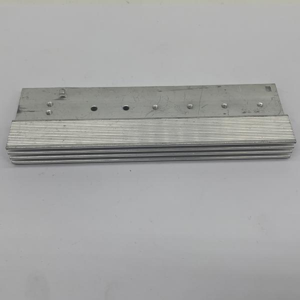 ZINC PLATED Custom Anodized Aluminum Extrusion Heat Sink for CNC Milling Enclosure